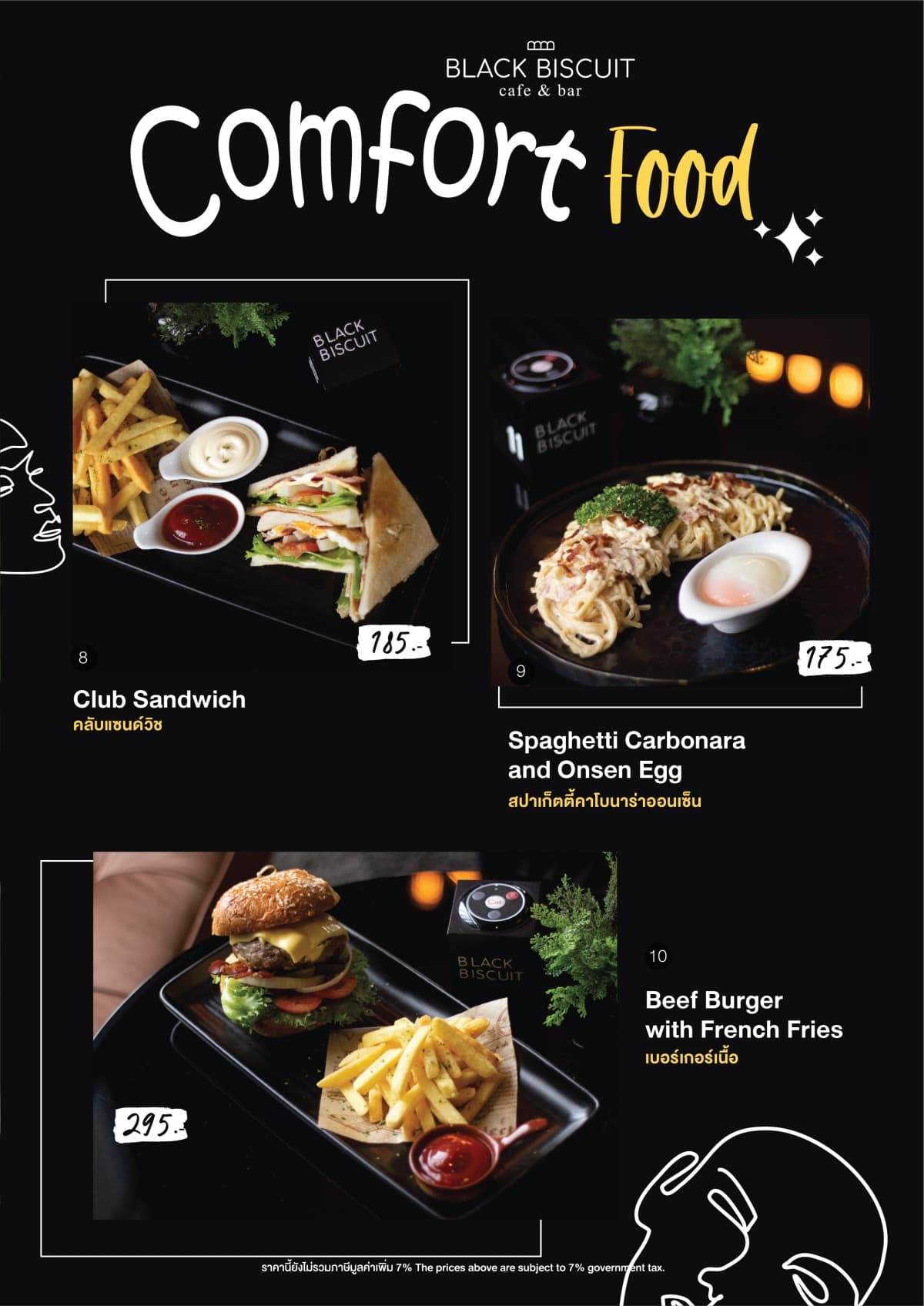 Black Biscuit Cafe & Bar menu 4