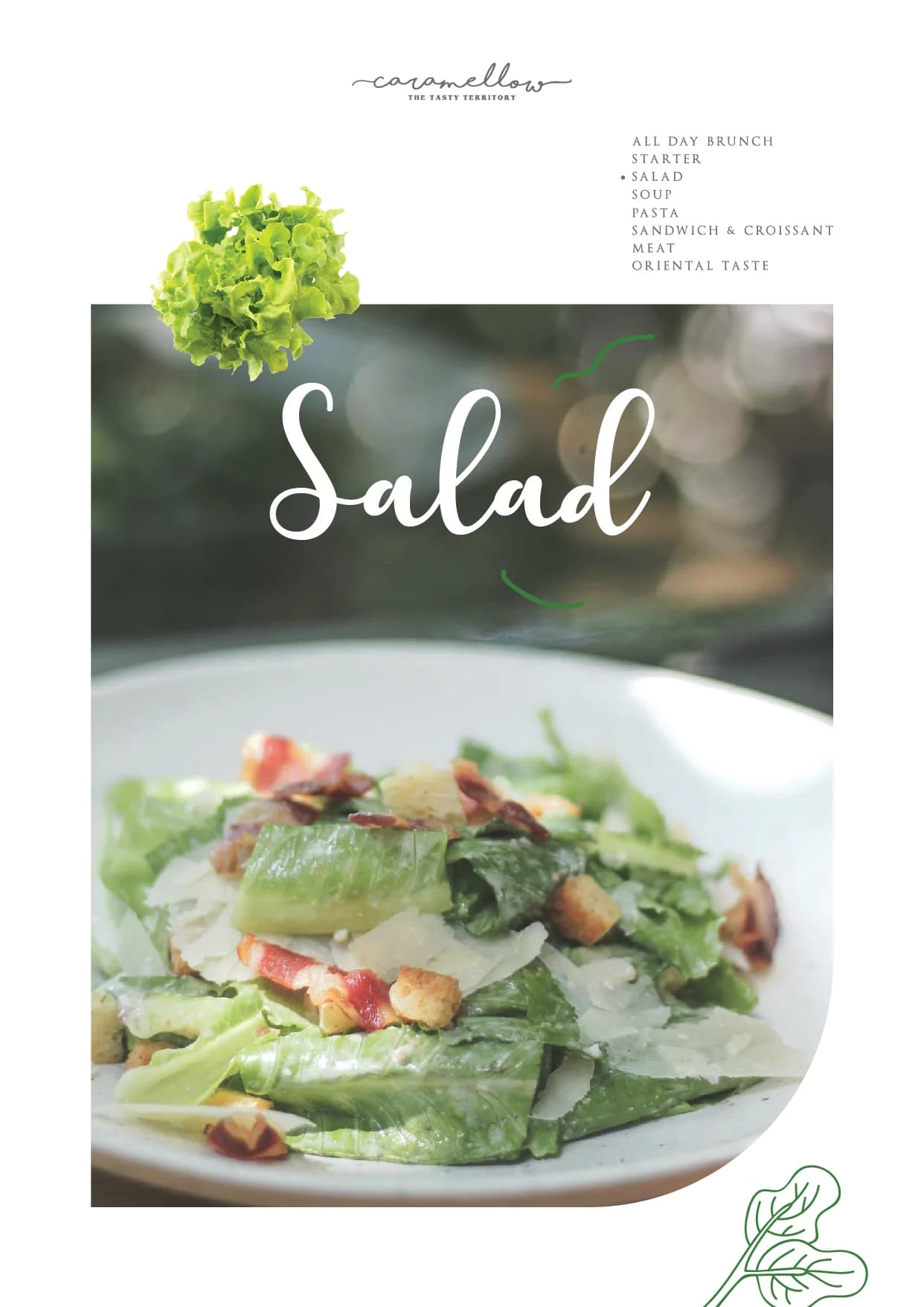 Caramellow Cafe menu อาหาร 9