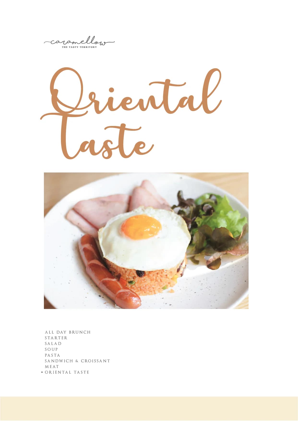 Caramellow Cafe menu อาหาร 25