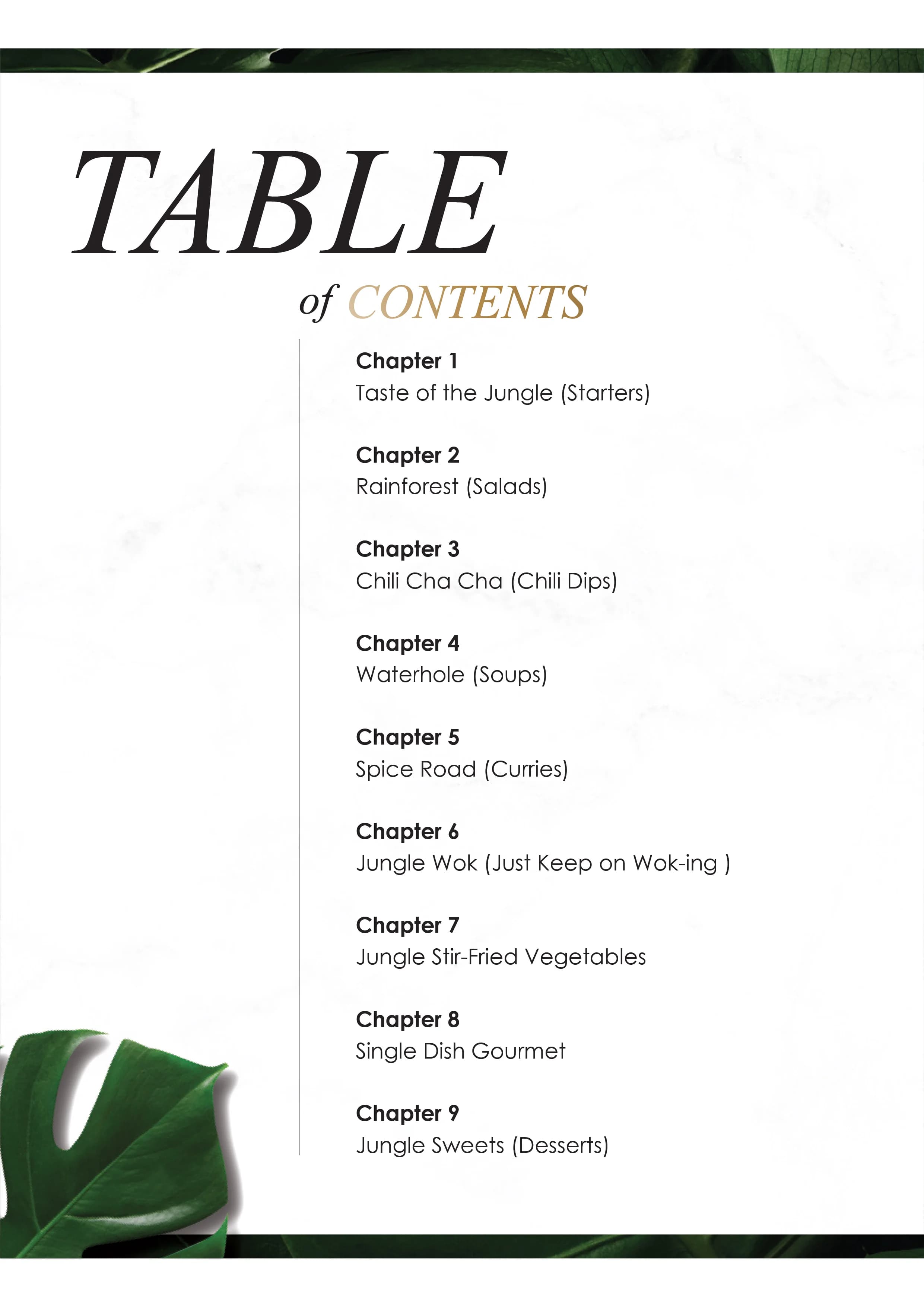 White Jungle Restaurant & Wine Bar menu อาหาร 2